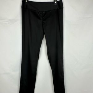 Antonio Melani dapper Black satin dress pants size 4